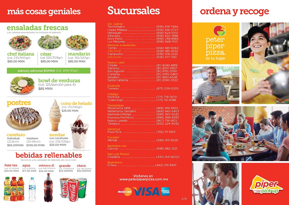 Peter Piper Pizza Torres Photo Menu 2