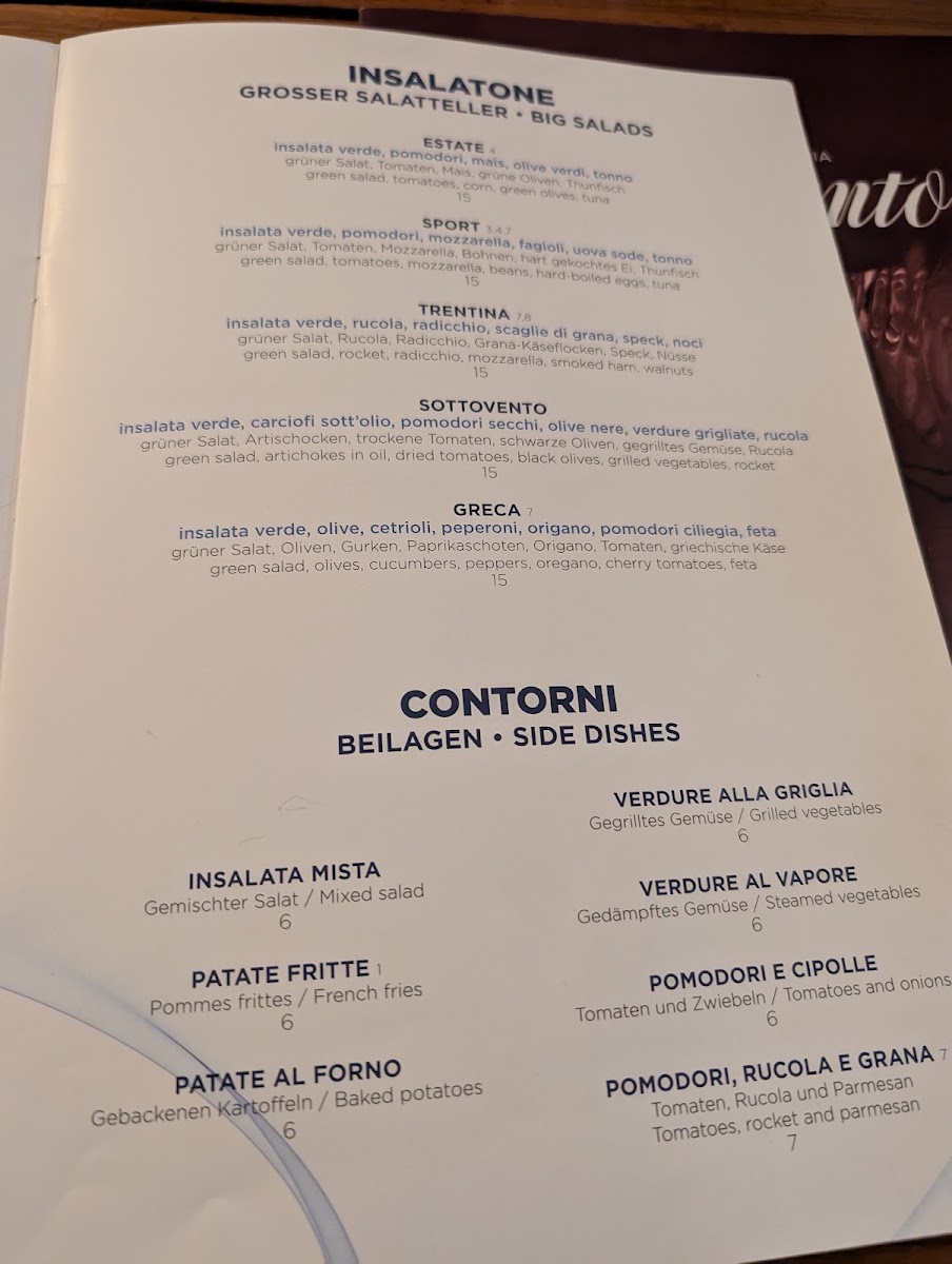 Ristorante Pizzeria Sottovento Photo Menu 3
