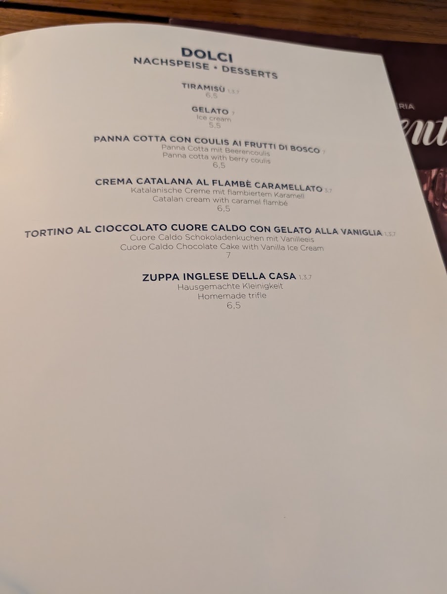 Ristorante Pizzeria Sottovento Photo Menu 8