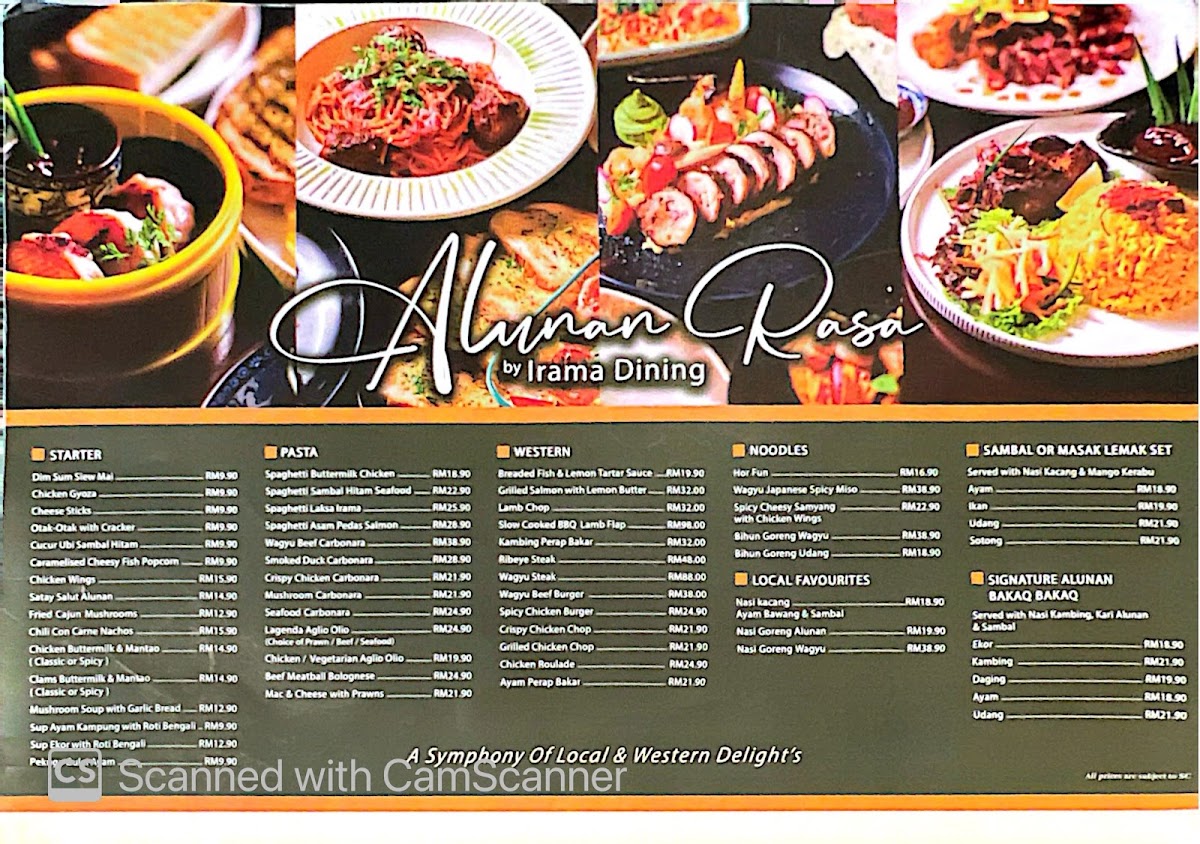 Alunan Rasa by Irama Dining Photo Menu 2