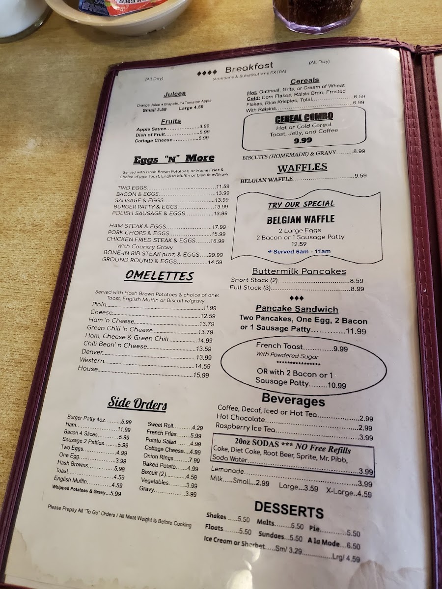 Ludlow Cafe Photo Menu 4