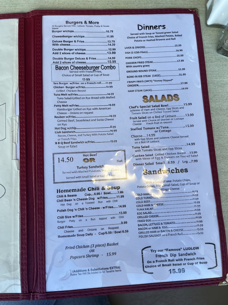 Ludlow Cafe Photo Menu 5