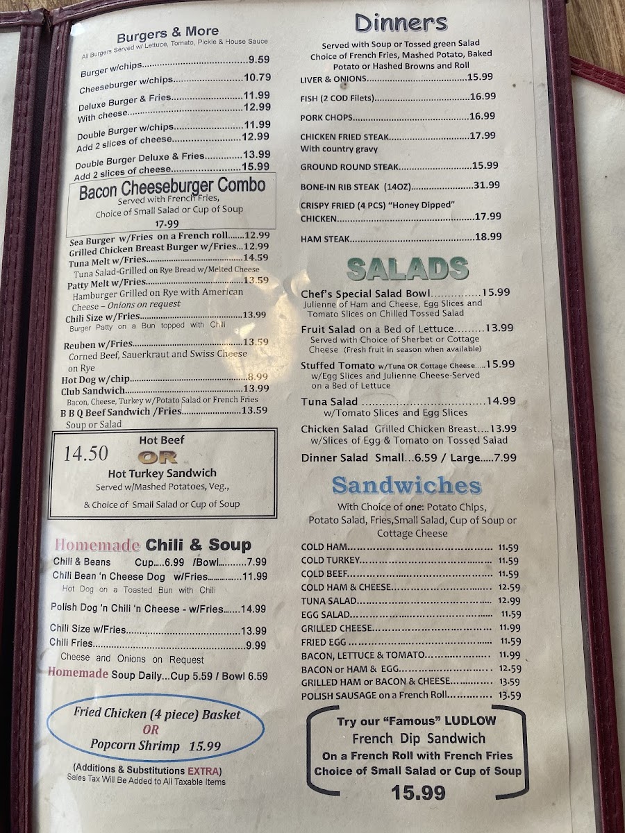 Ludlow Cafe Photo Menu 7