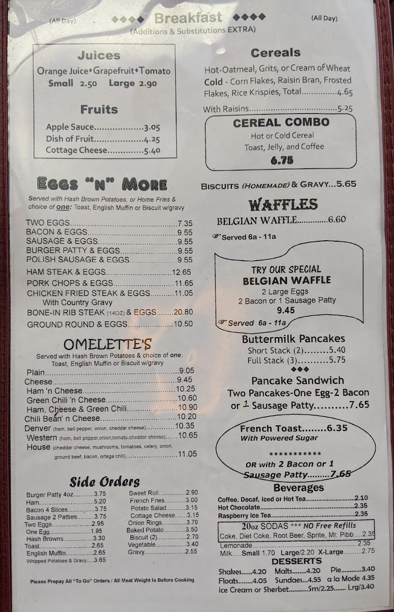 Ludlow Cafe Photo Menu 8