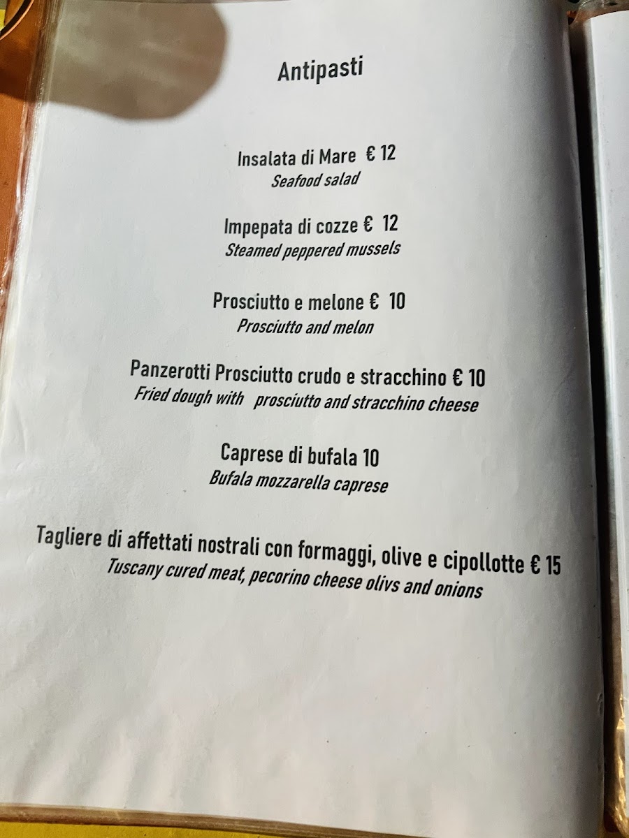 Pizzeria La Chiesina Photo Menu 3