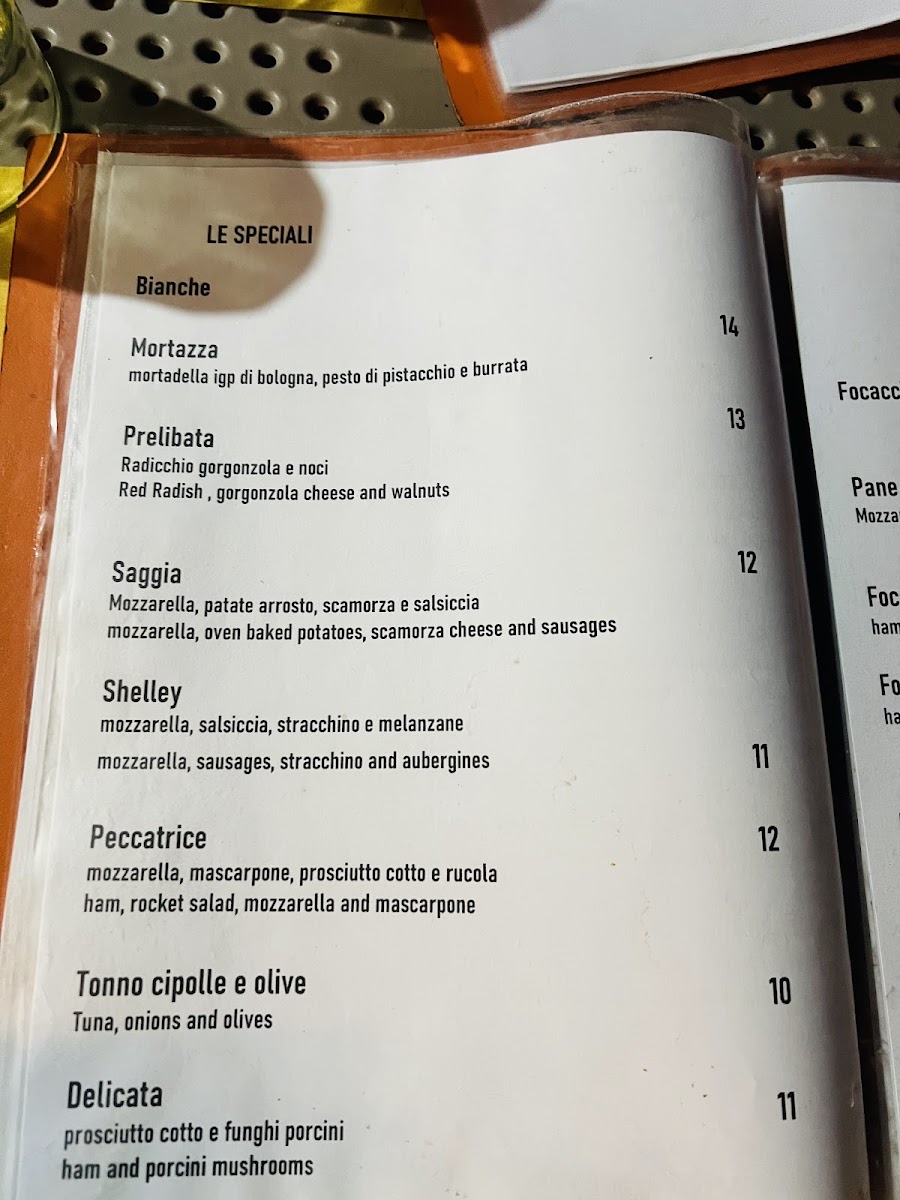 Pizzeria La Chiesina Photo Menu 5