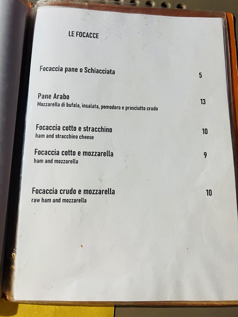 Pizzeria La Chiesina Photo Menu 9