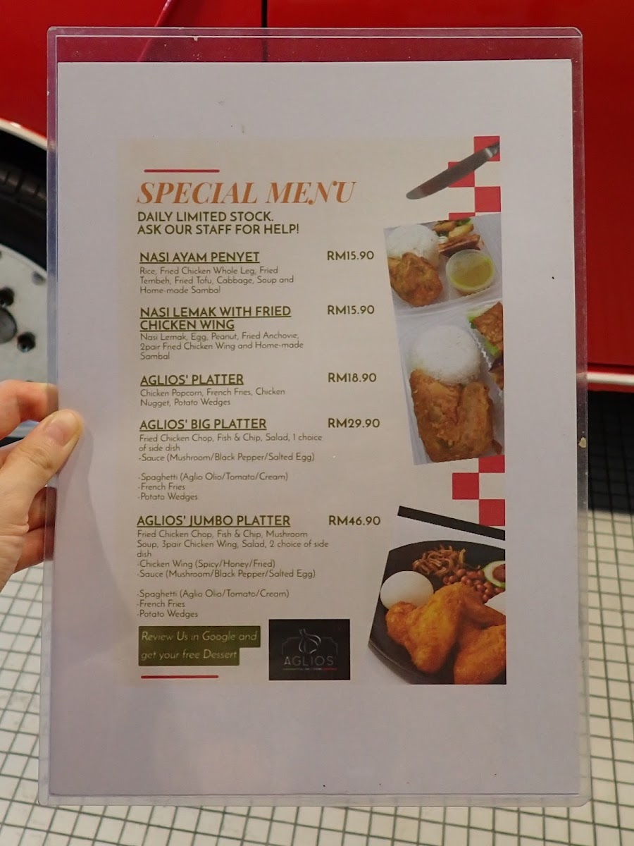 Aglios - Bandar Johor Bahru Photo Menu 7
