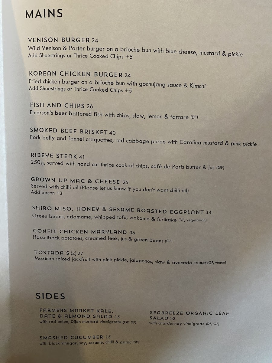 Emerson's Brewery Photo Menu 4