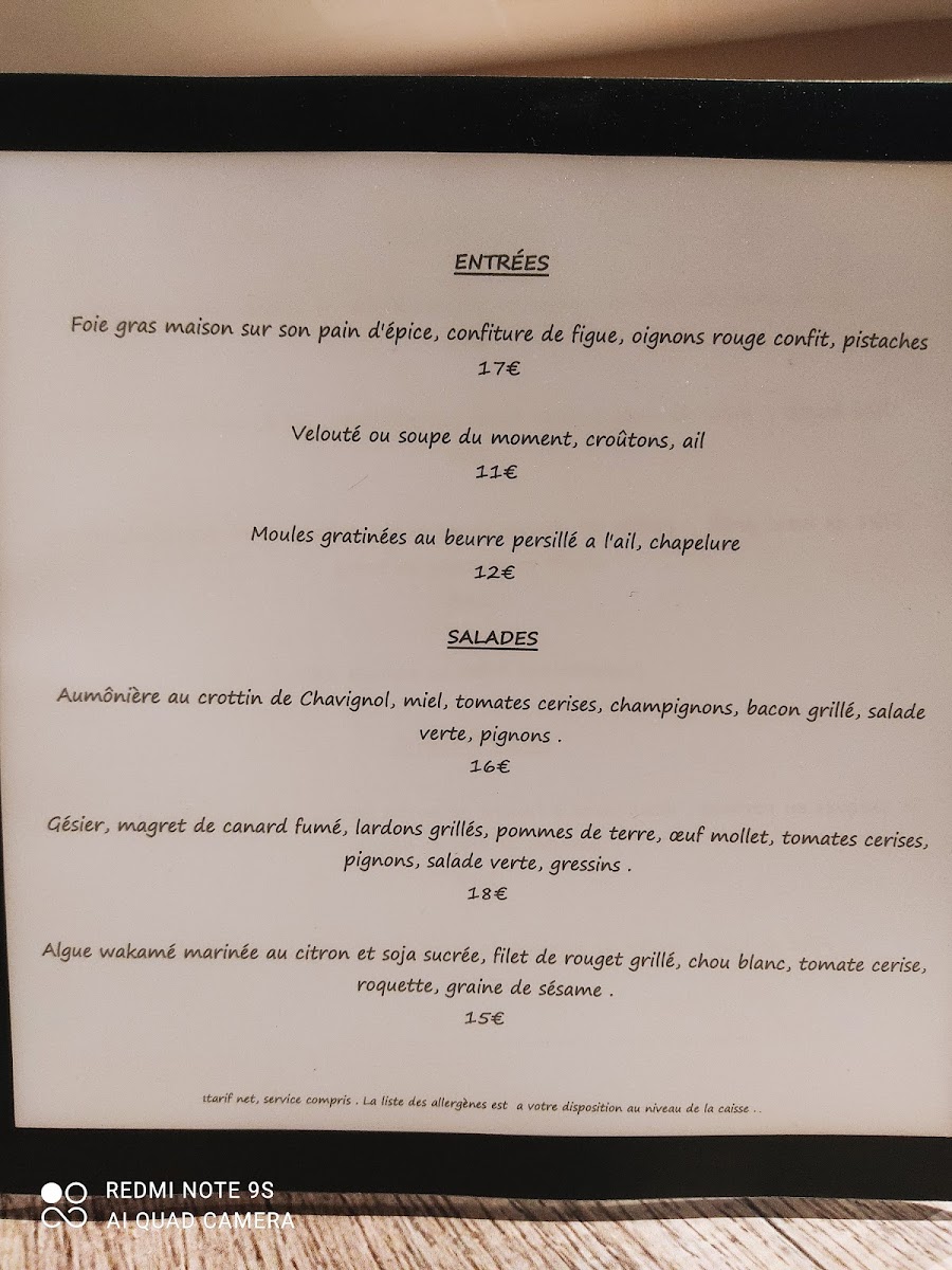 La Cantine Ciotadenne Photo Menu 6