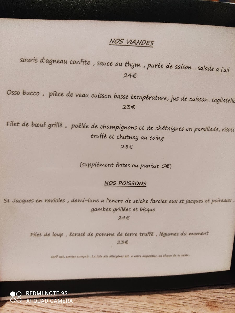 La Cantine Ciotadenne Photo Menu 7