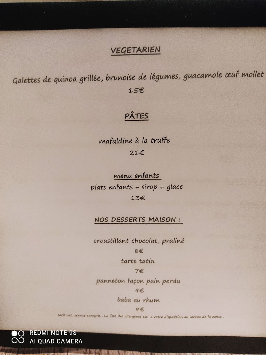 La Cantine Ciotadenne Photo Menu 8