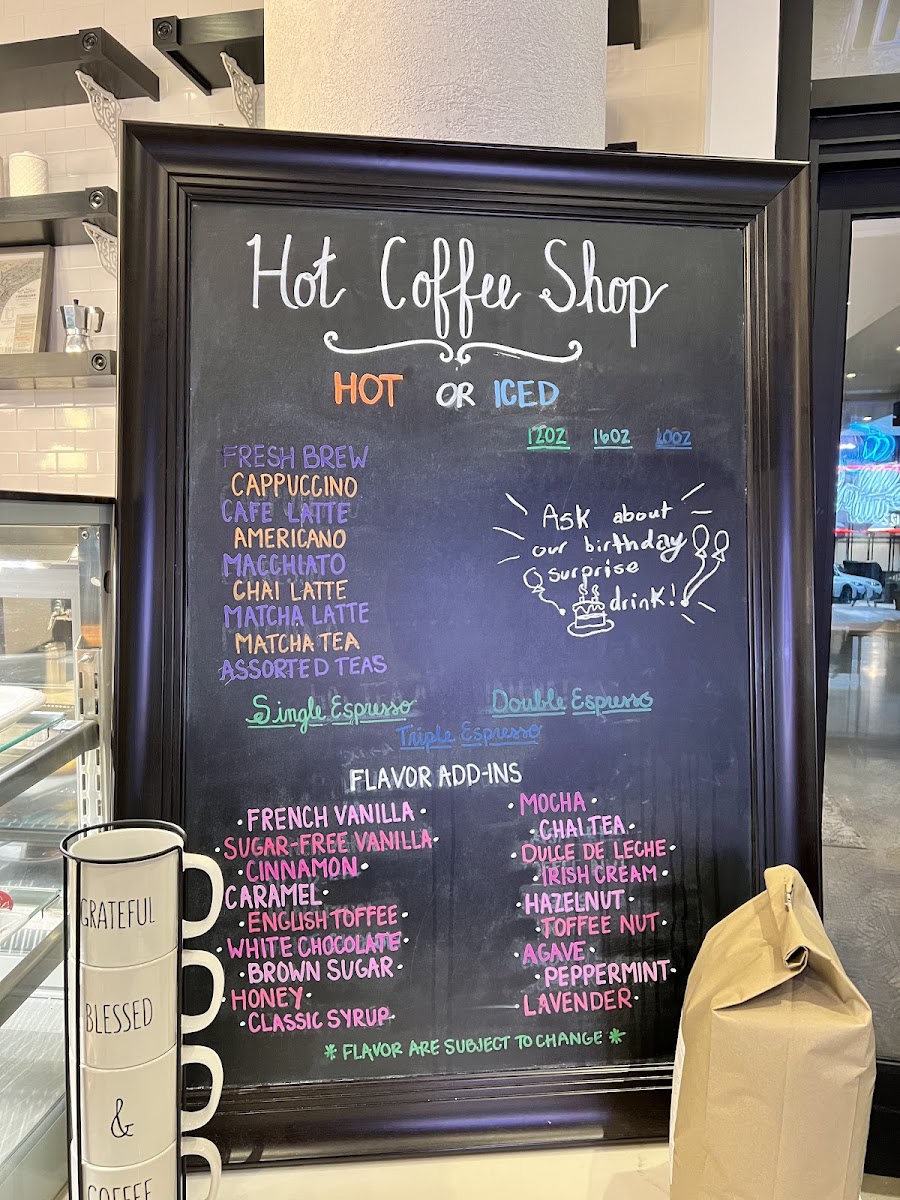 Another Sip Cafe Photo Menu 2
