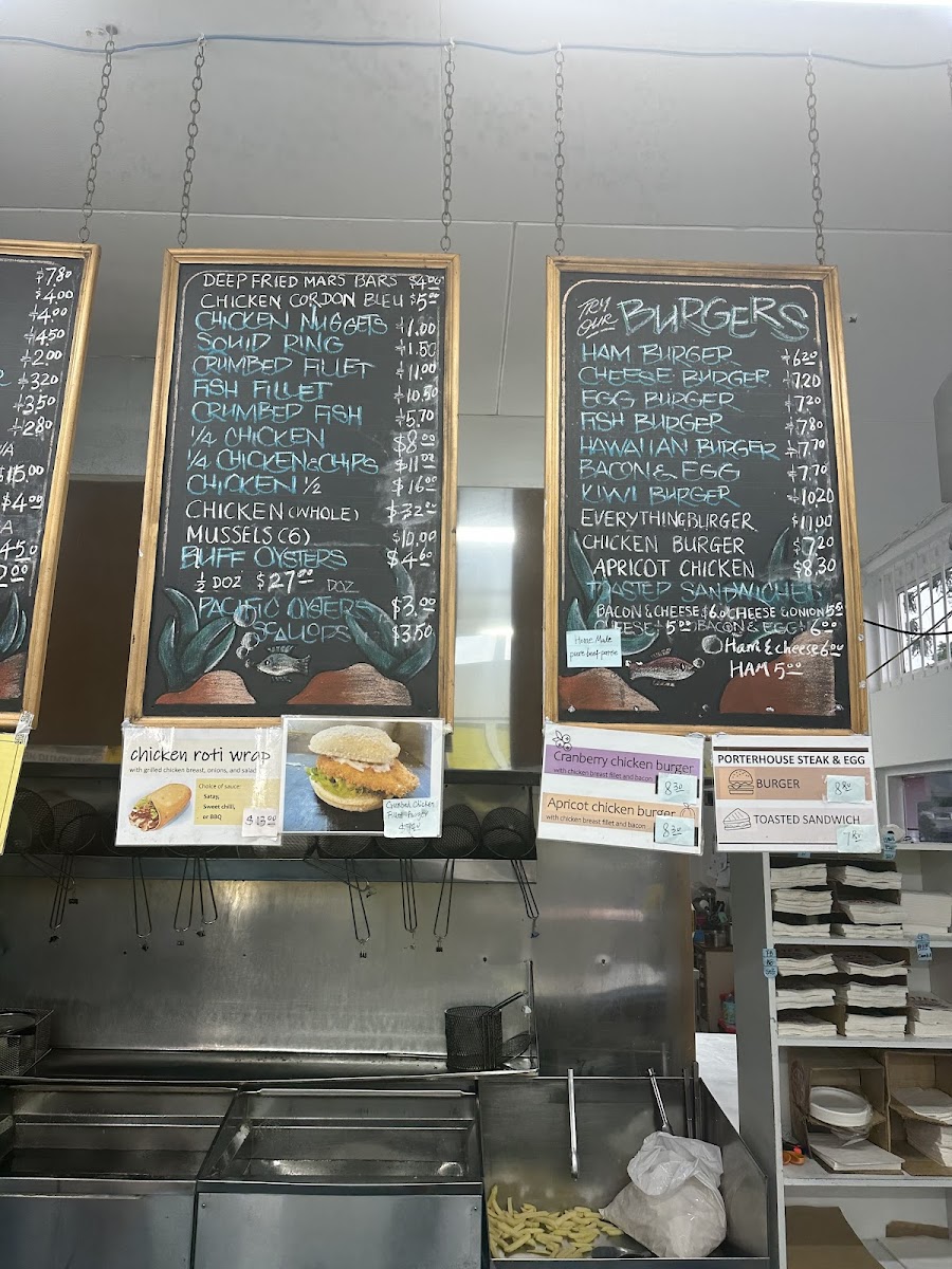 Brown Owl Fisheries Photo Menu 3