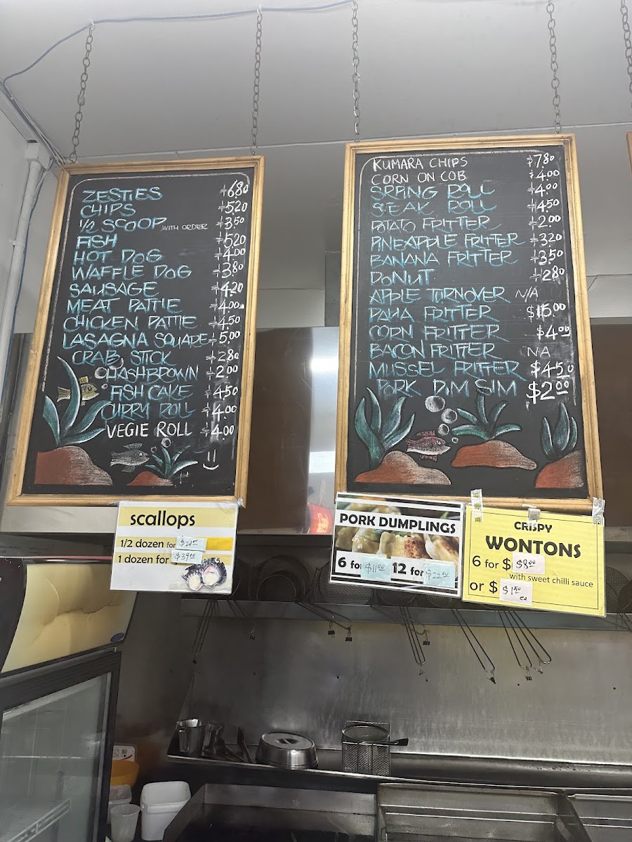 Brown Owl Fisheries Photo Menu 4