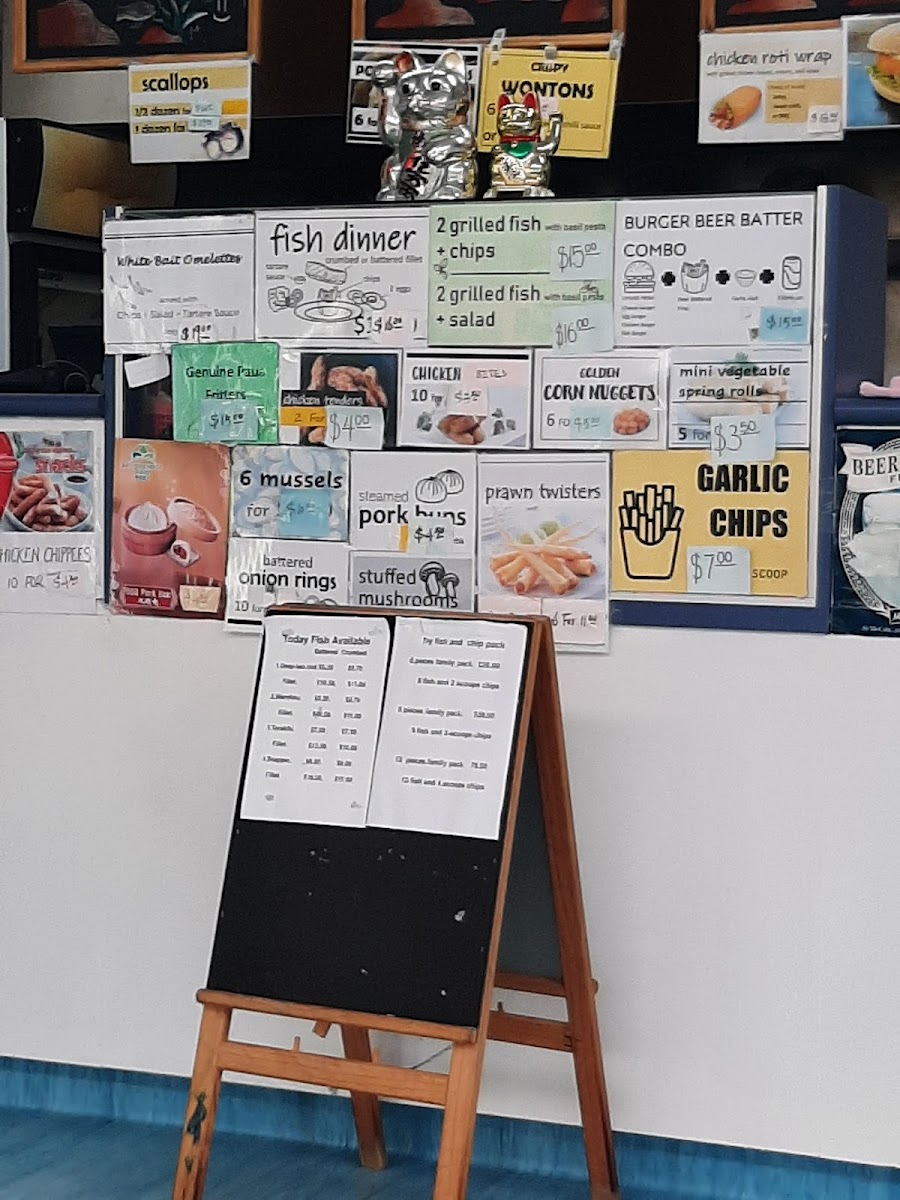 Brown Owl Fisheries Photo Menu 9