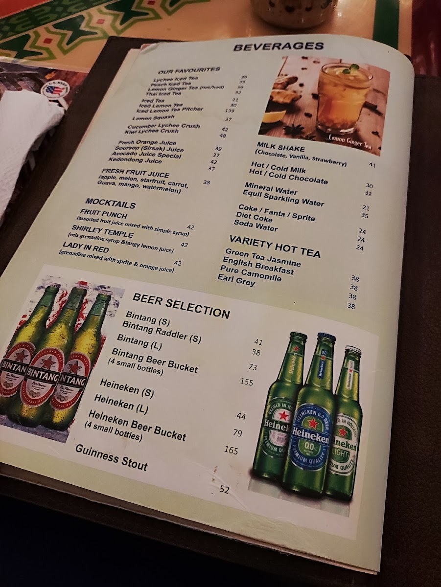 Gandy Steak House Photo Menu 1