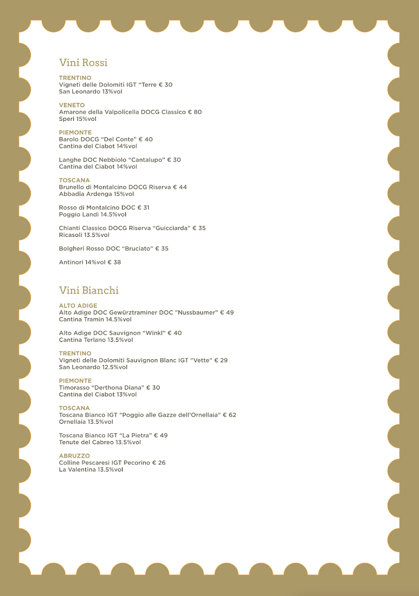 ANTICA OSTERIA DI ROMA Photo Menu 3