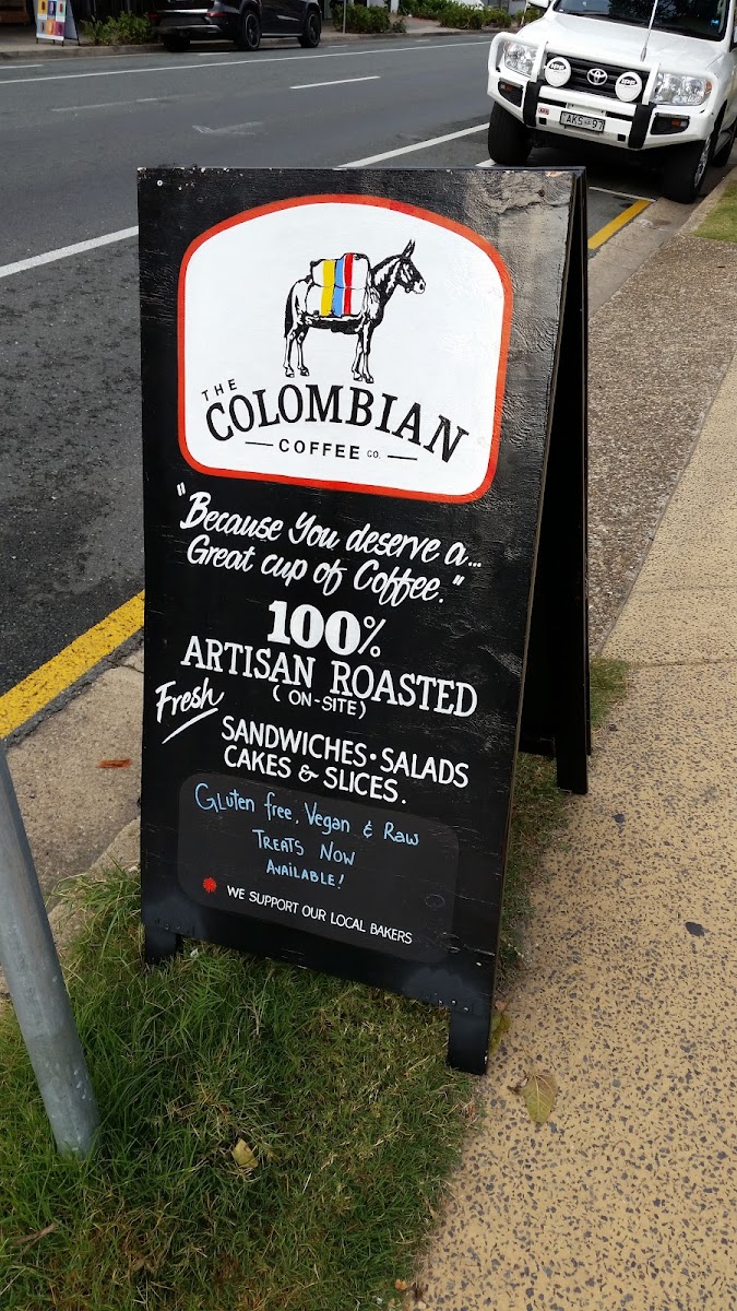 The Colombian Coffee Co. (Cafe) Photo Menu 2