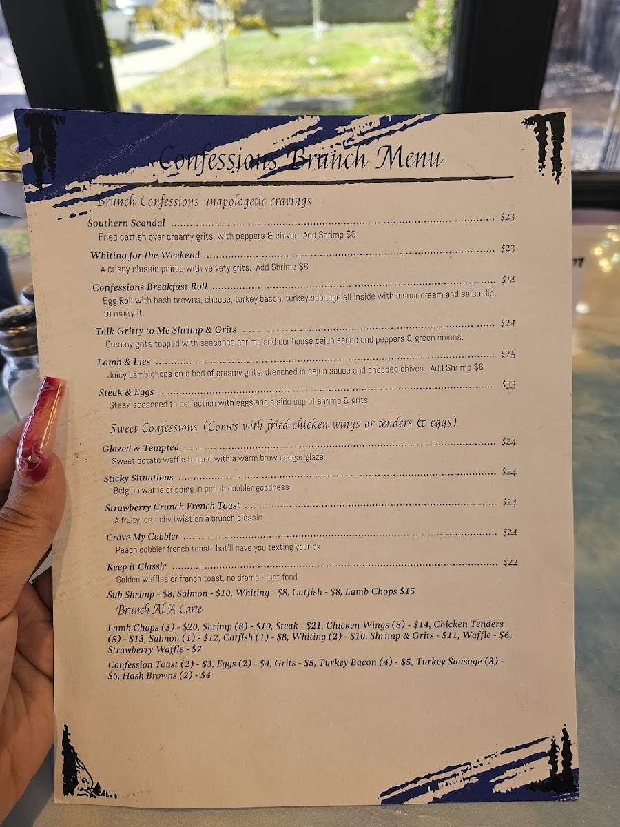 Confessions Bar & Restaurant Lounge Photo Menu 7