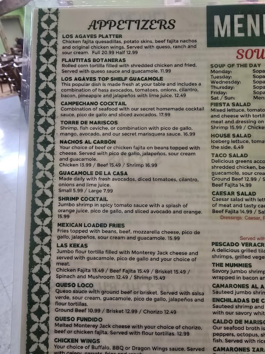 Los Agaves Mexican Grill & Bar Photo Menu 10