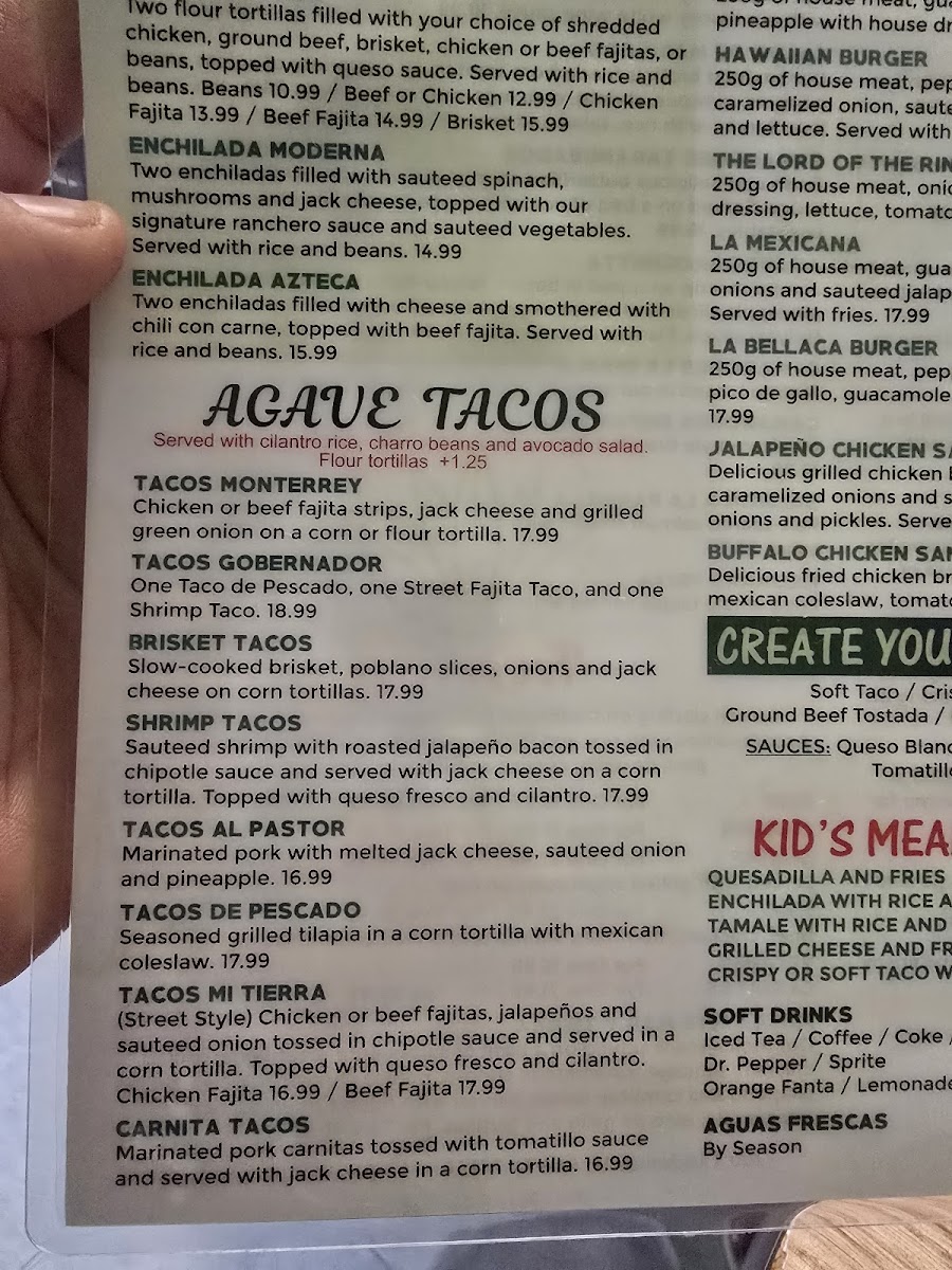 Los Agaves Mexican Grill & Bar Photo Menu 7