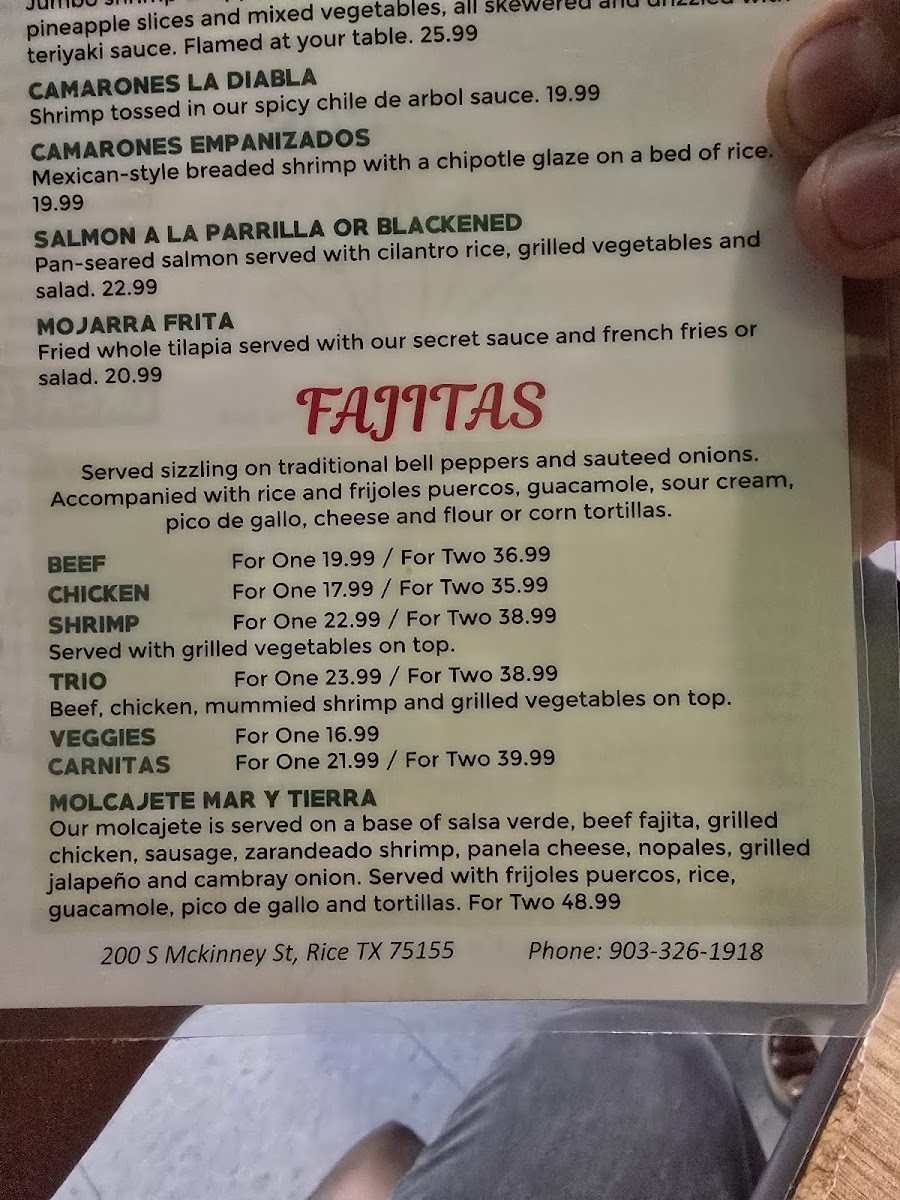 Los Agaves Mexican Grill & Bar Photo Menu 8