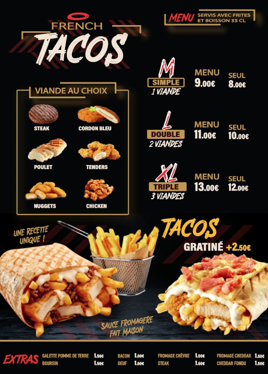 Maestro Burger's Photo Menu 2