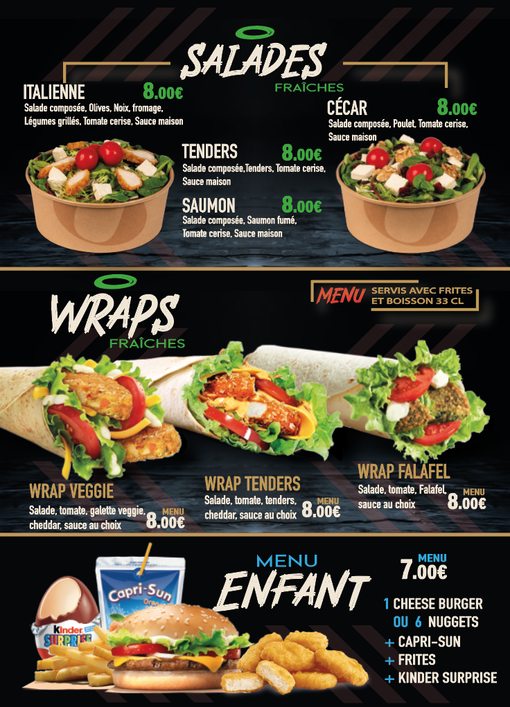 Maestro Burger's Photo Menu 6