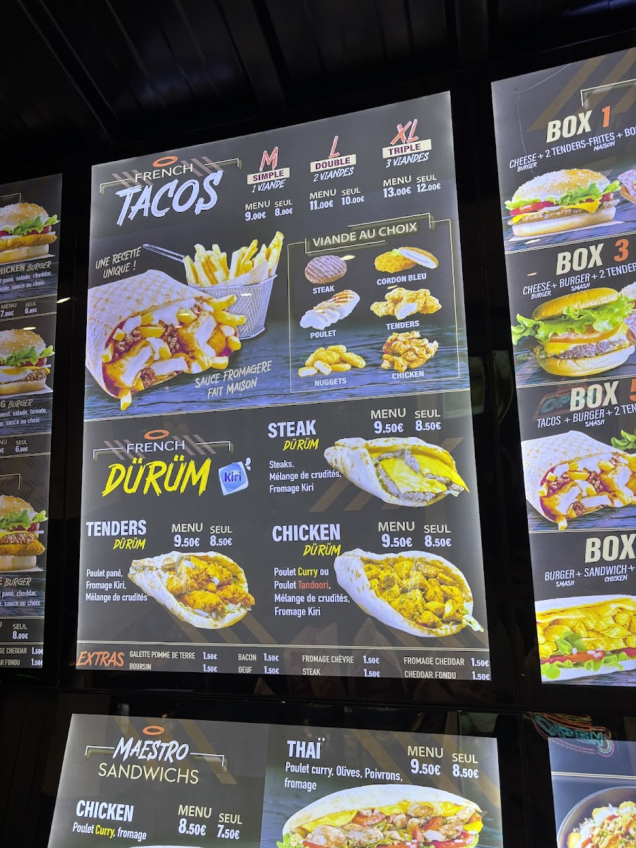 Maestro Burger's Photo Menu 8