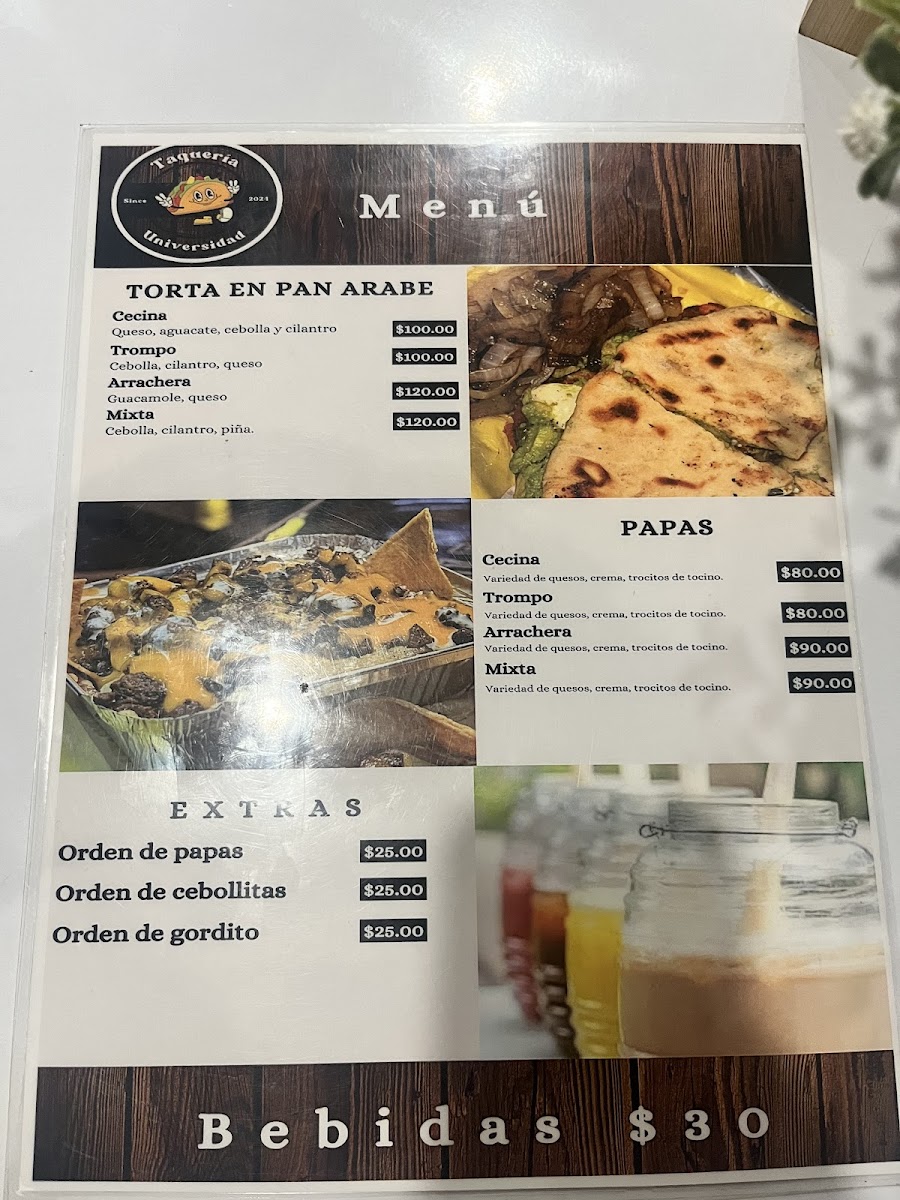Taqueria universidad Photo Menu 1