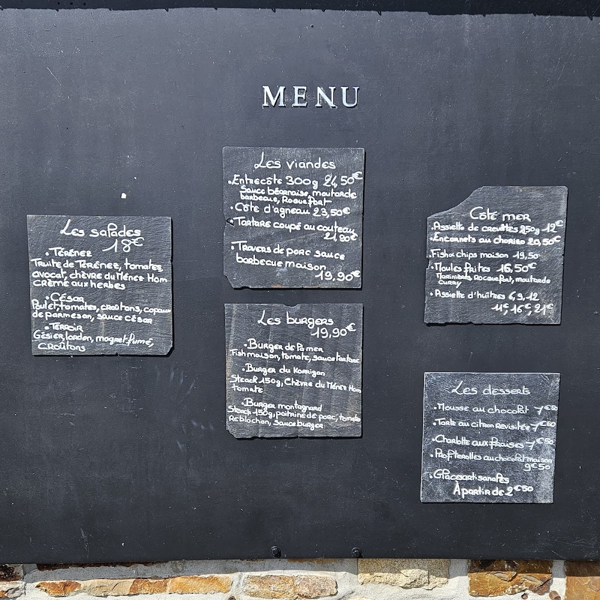 Restaurant le korrigan Photo Menu 3