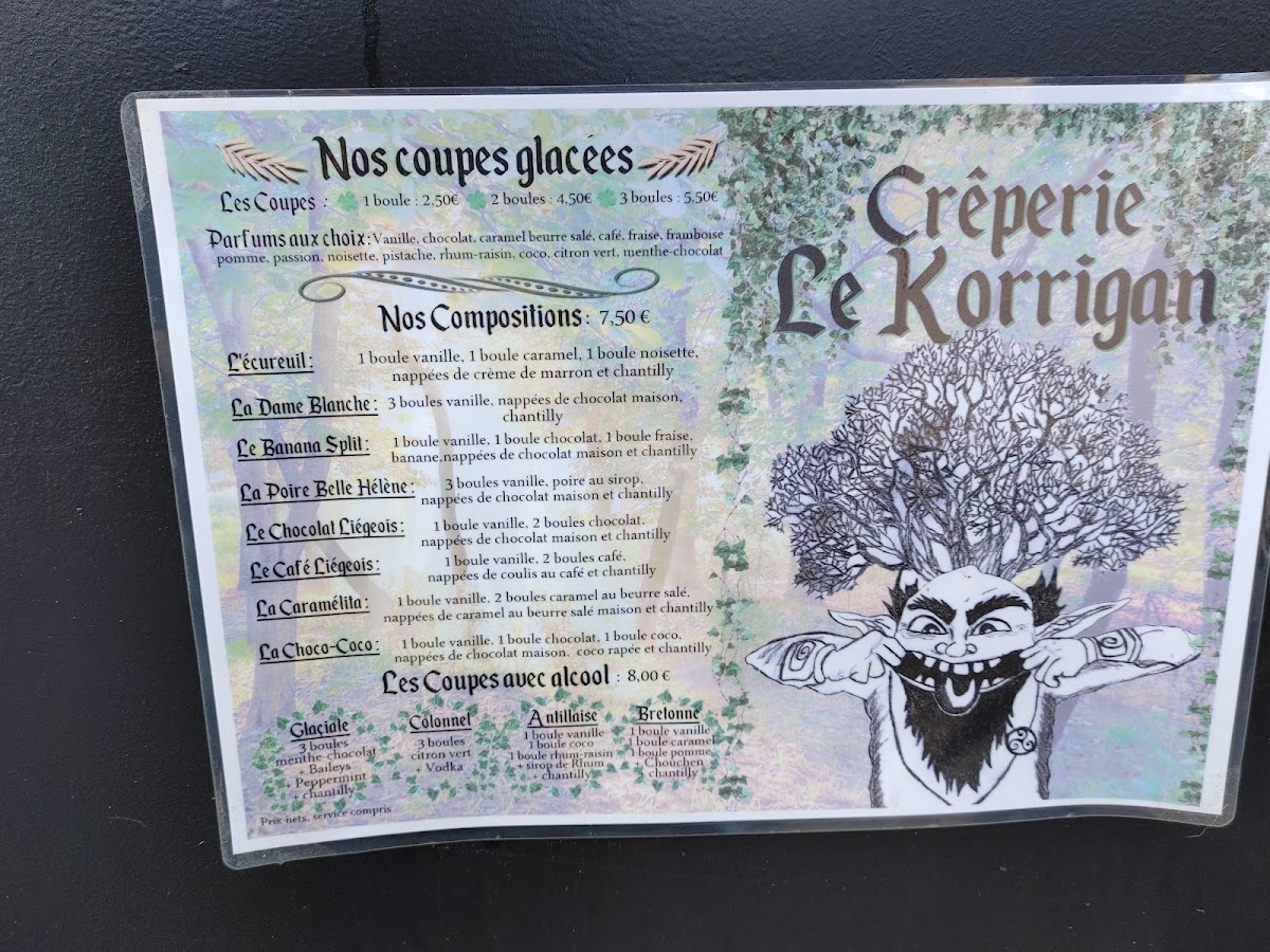 Restaurant le korrigan Photo Menu 8