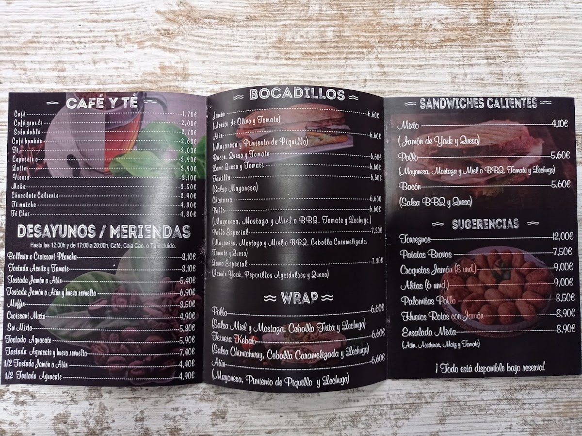 Cafetería Bocatin Photo Menu 1