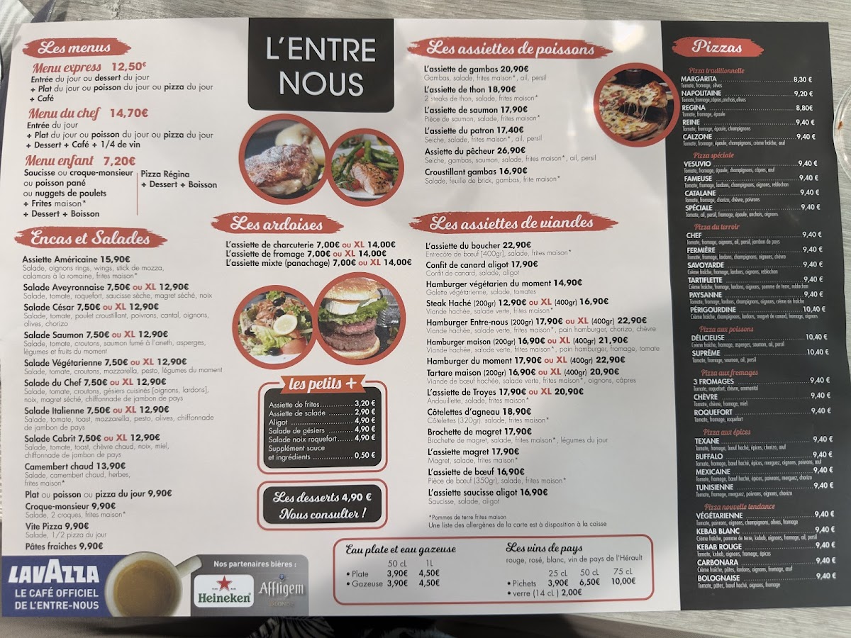 L'Entre-Nous Photo Menu 2