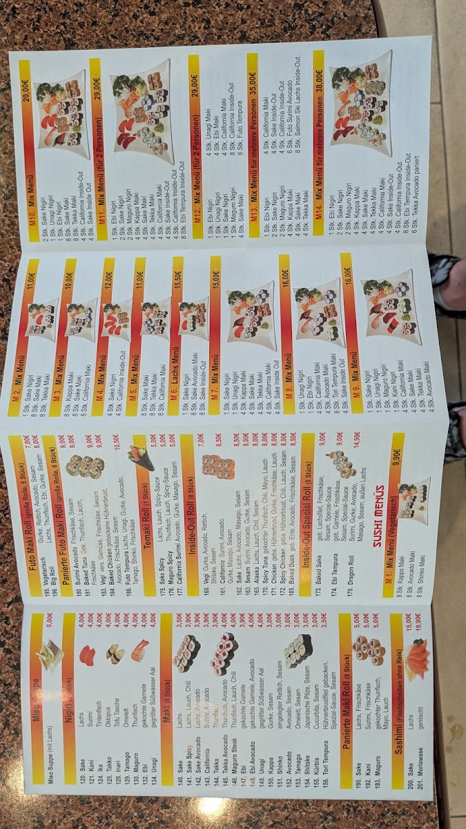 Asia Haus Bottrop Thai Wok & Sushi Photo Menu 10