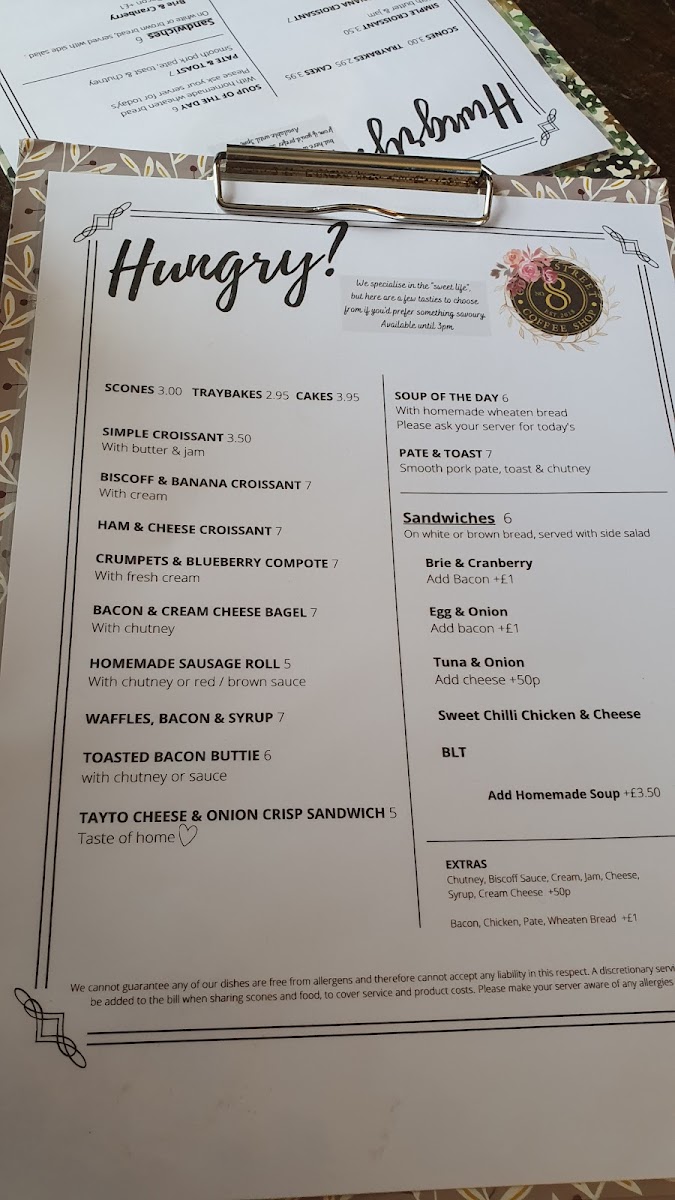 7th Heaven Photo Menu 6