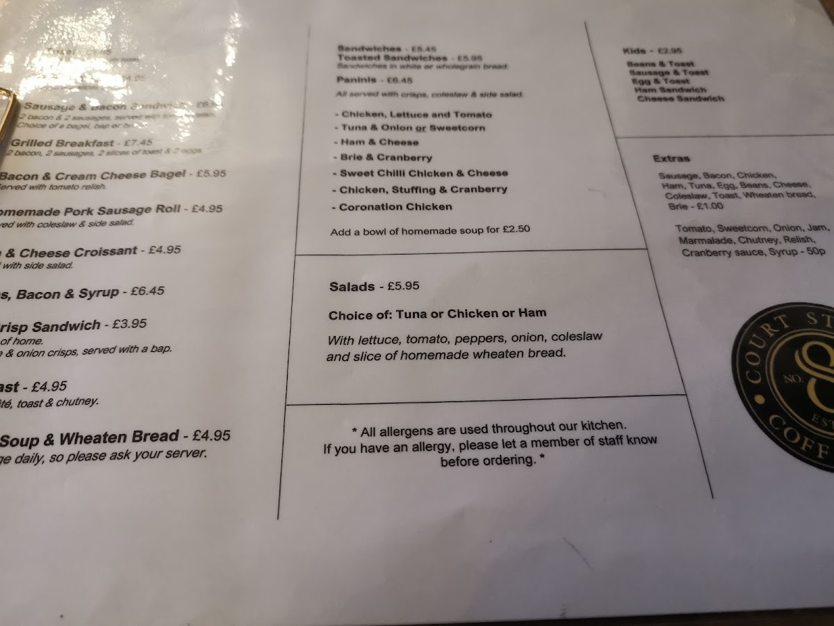 7th Heaven Photo Menu 7