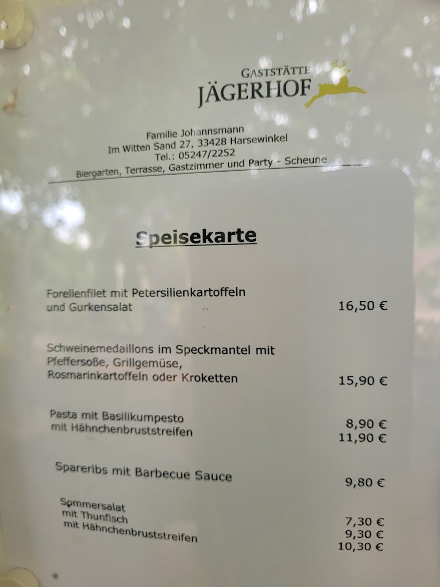 Gaststätte Jägerhof Photo Menu 3