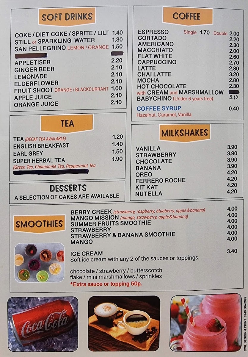 Cafe Bartella Photo Menu 1