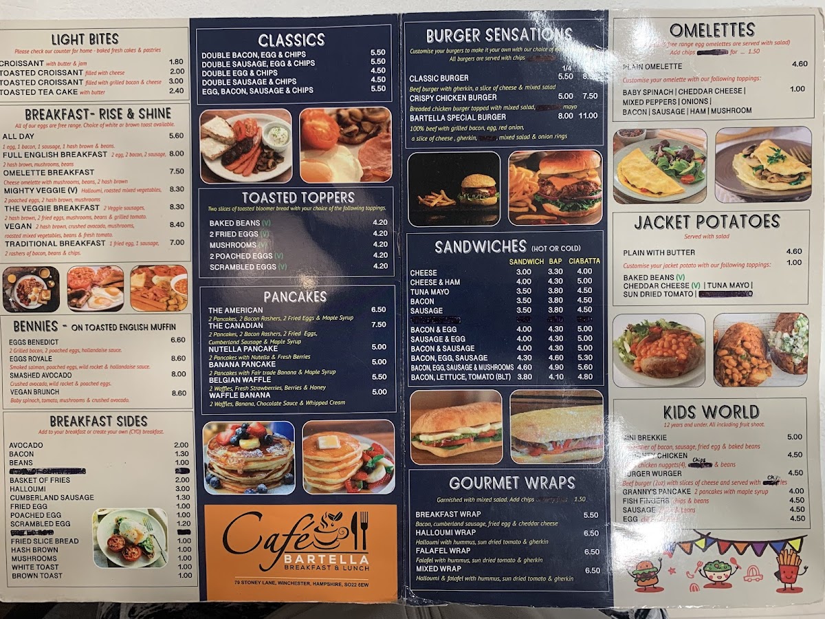 Cafe Bartella Photo Menu 3