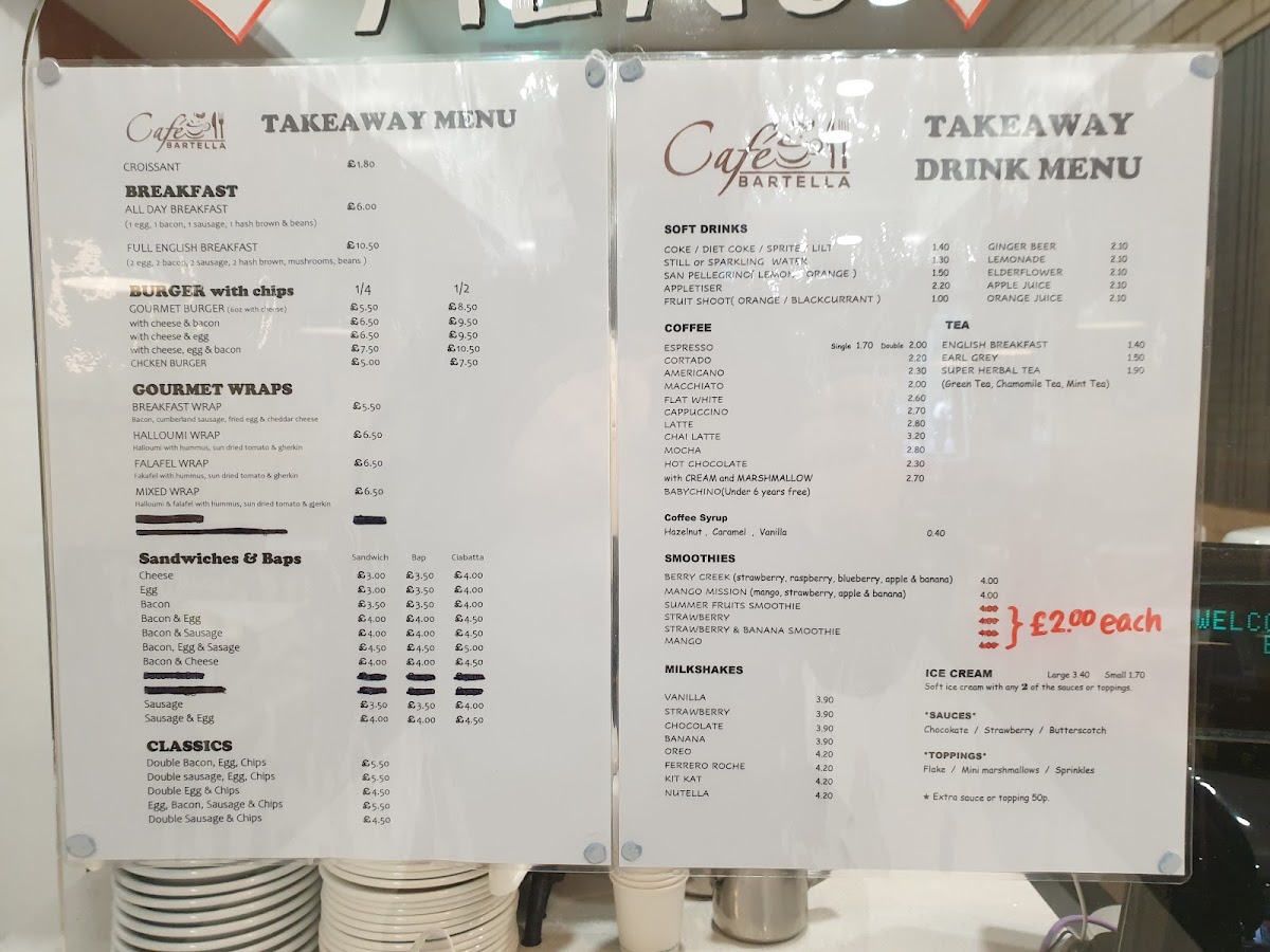 Cafe Bartella Photo Menu 4