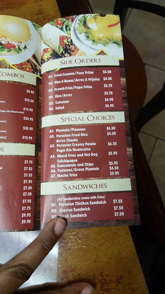 Grille Chick'n Pollo Photo Menu 1