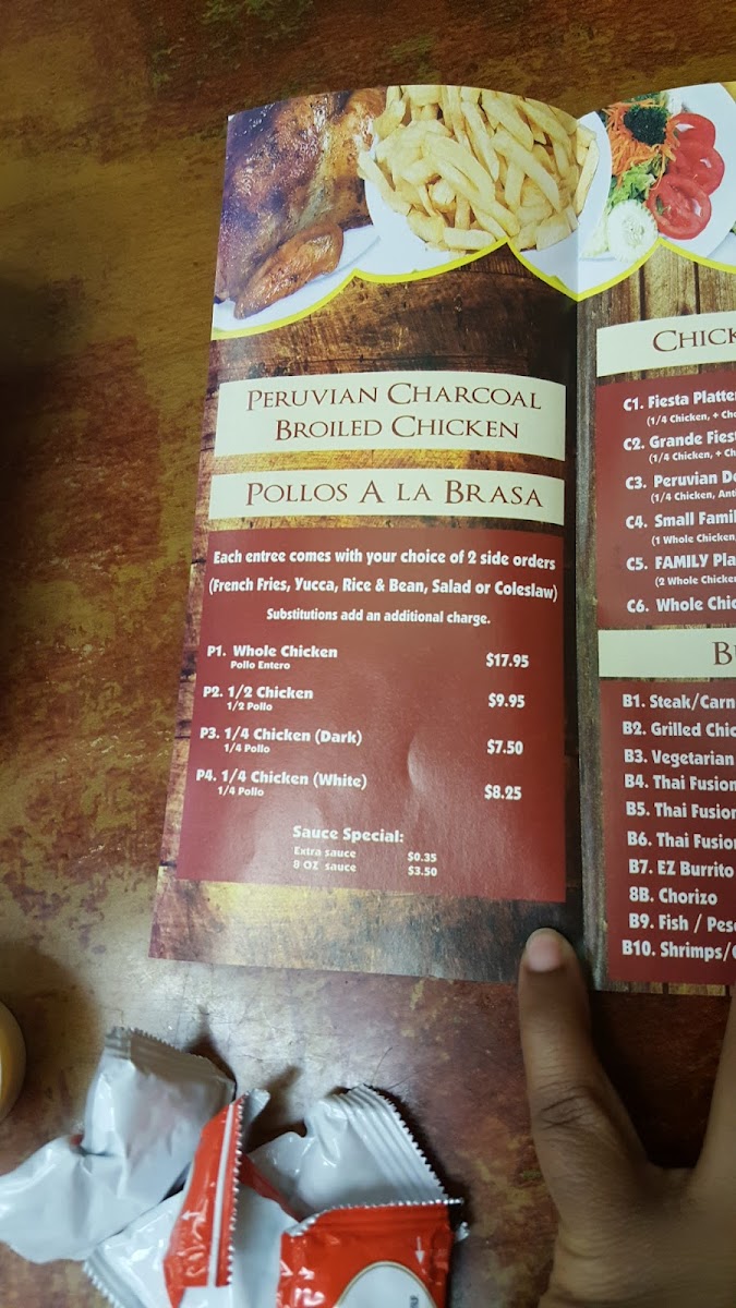 Grille Chick'n Pollo Photo Menu 5
