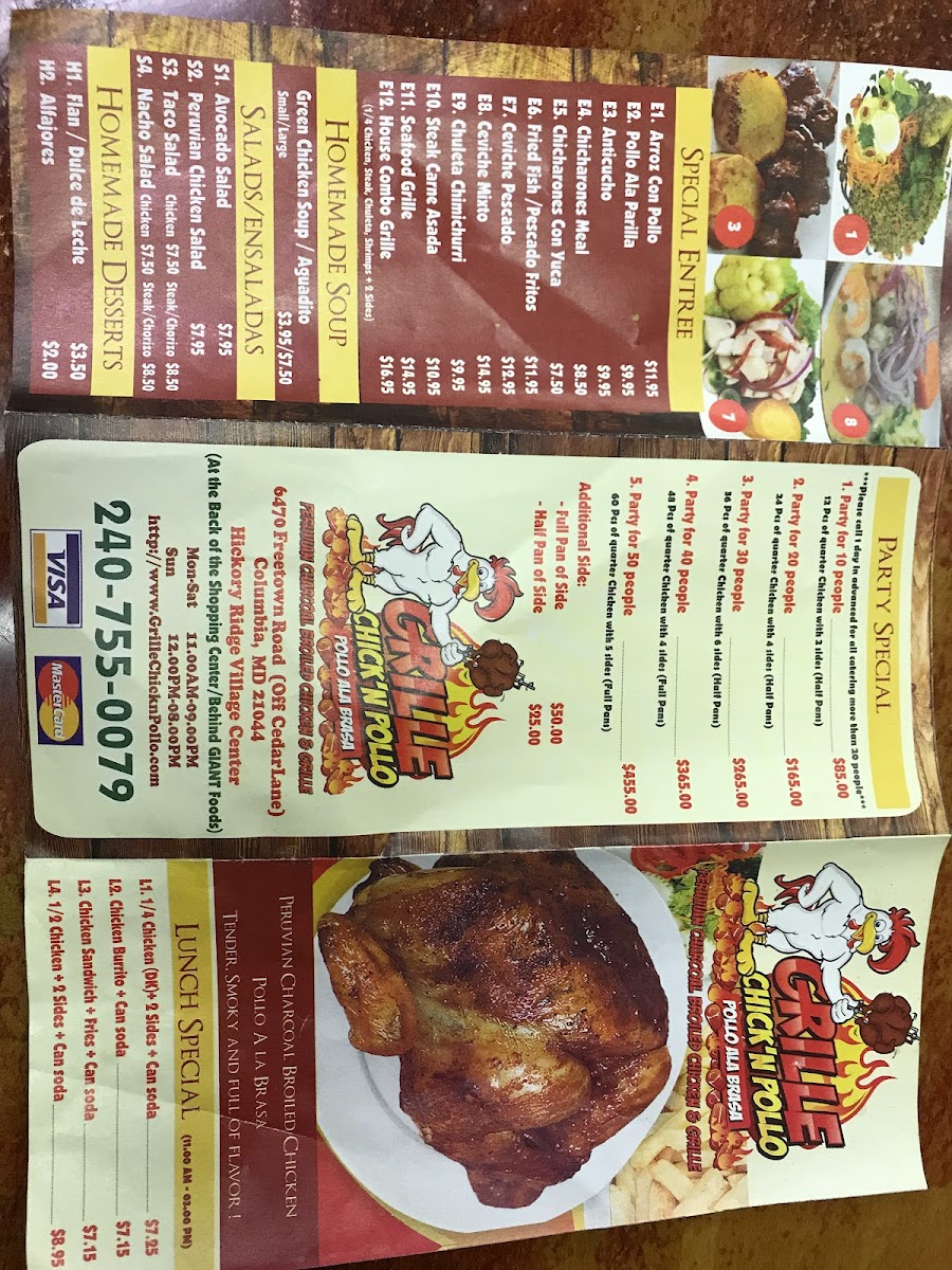 Grille Chick'n Pollo Photo Menu 8