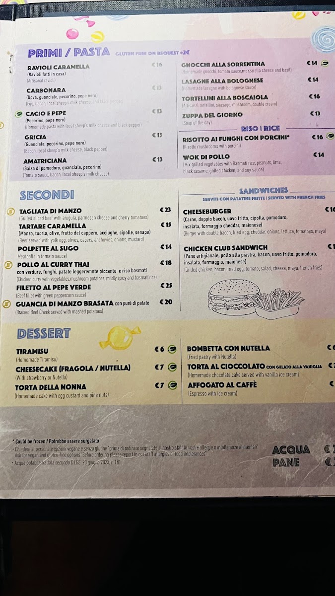 Caramella Photo Menu 2
