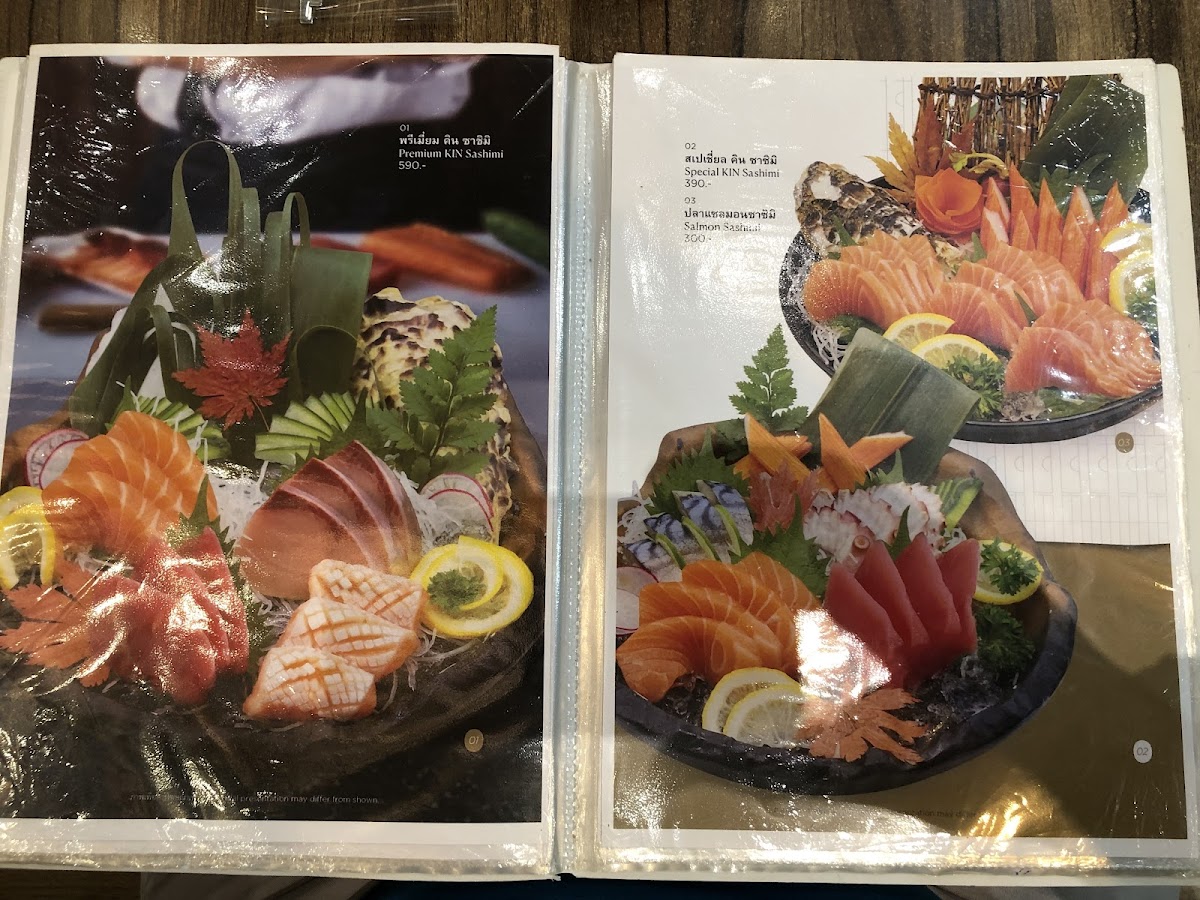 Kin Donburi cafe (central Mahachai) Photo Menu 7