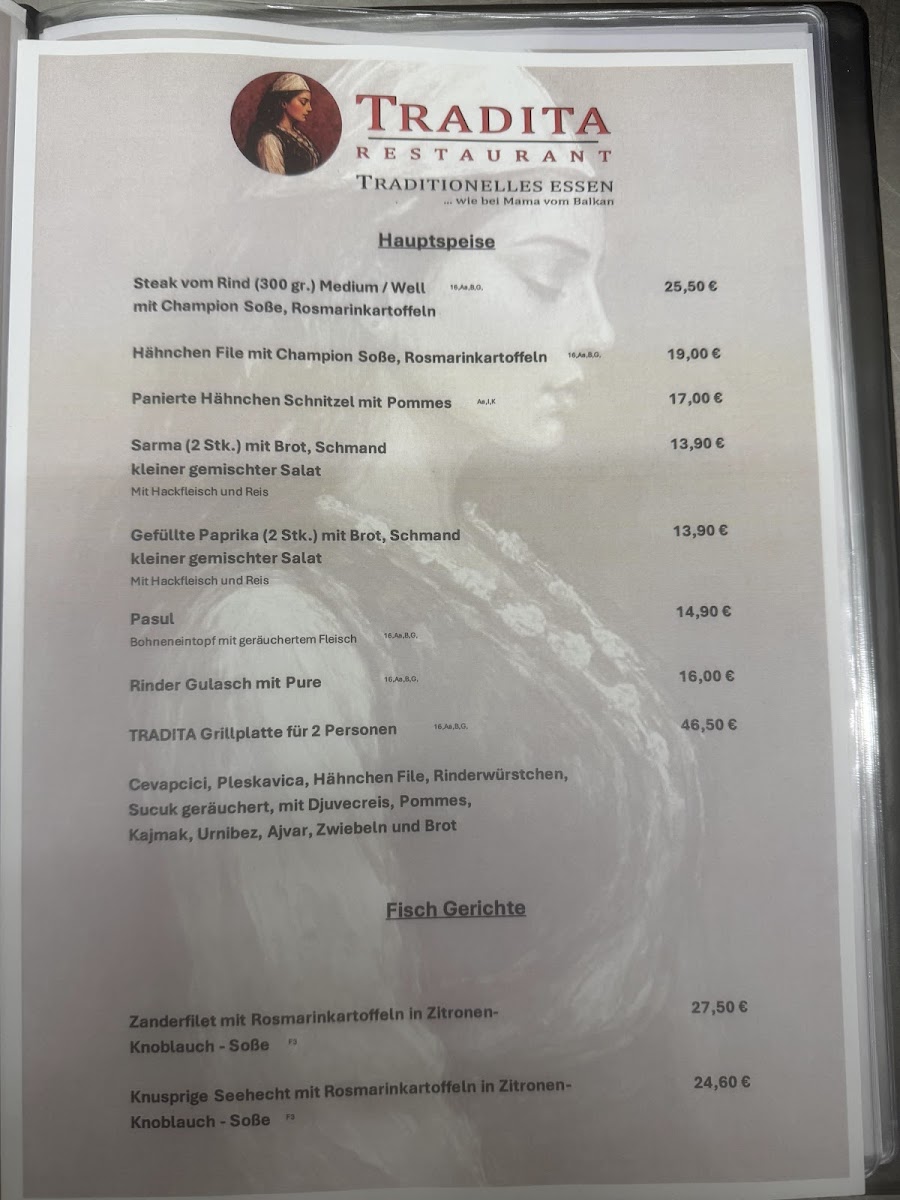 Tradita Restaurant Photo Menu 3