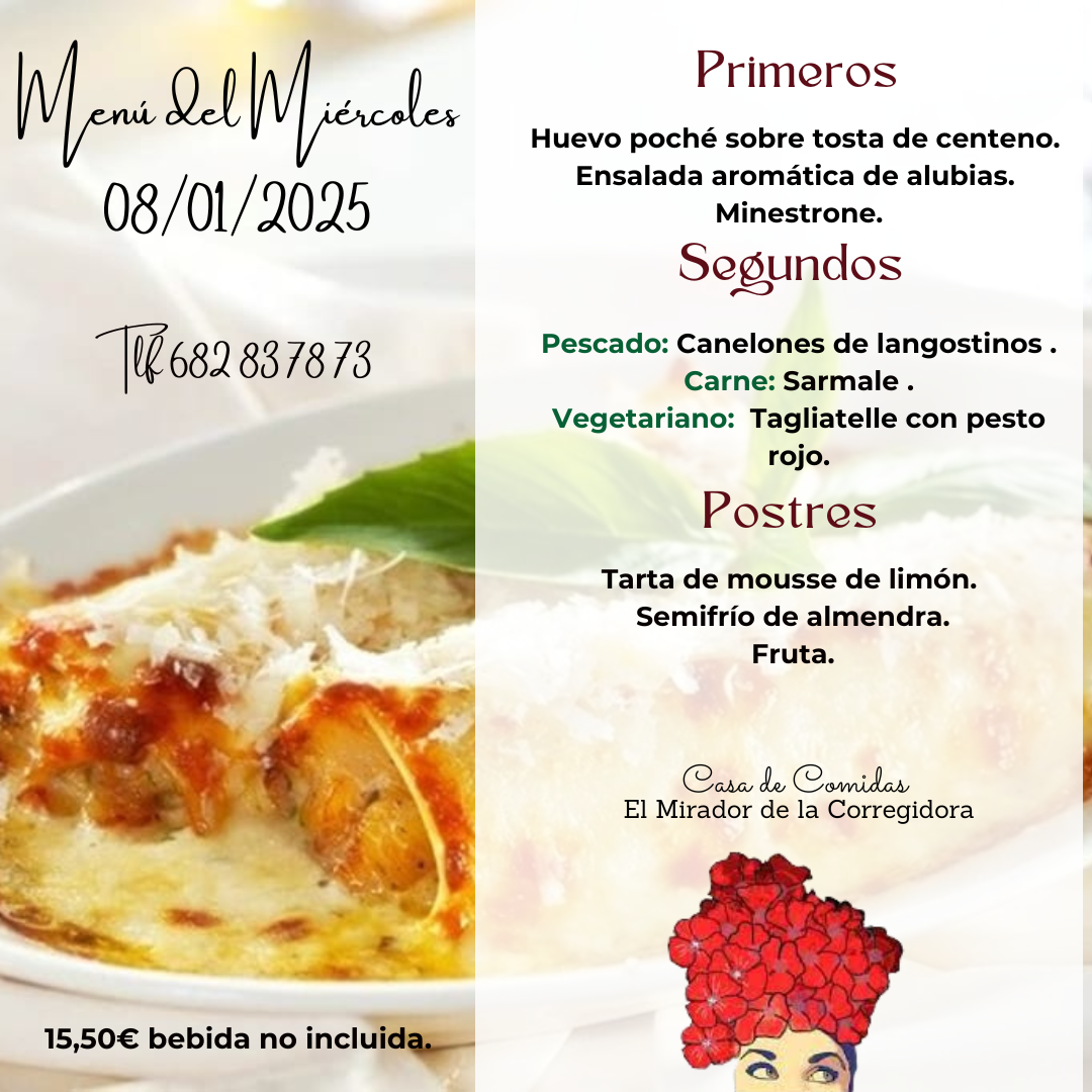 Restaurante EL MIRADOR DE LA CORREGIDORA Photo Menu 1