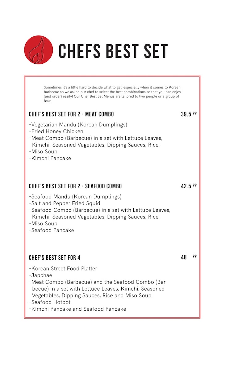 Arirang Korean BBQ Restaurant Photo Menu 10
